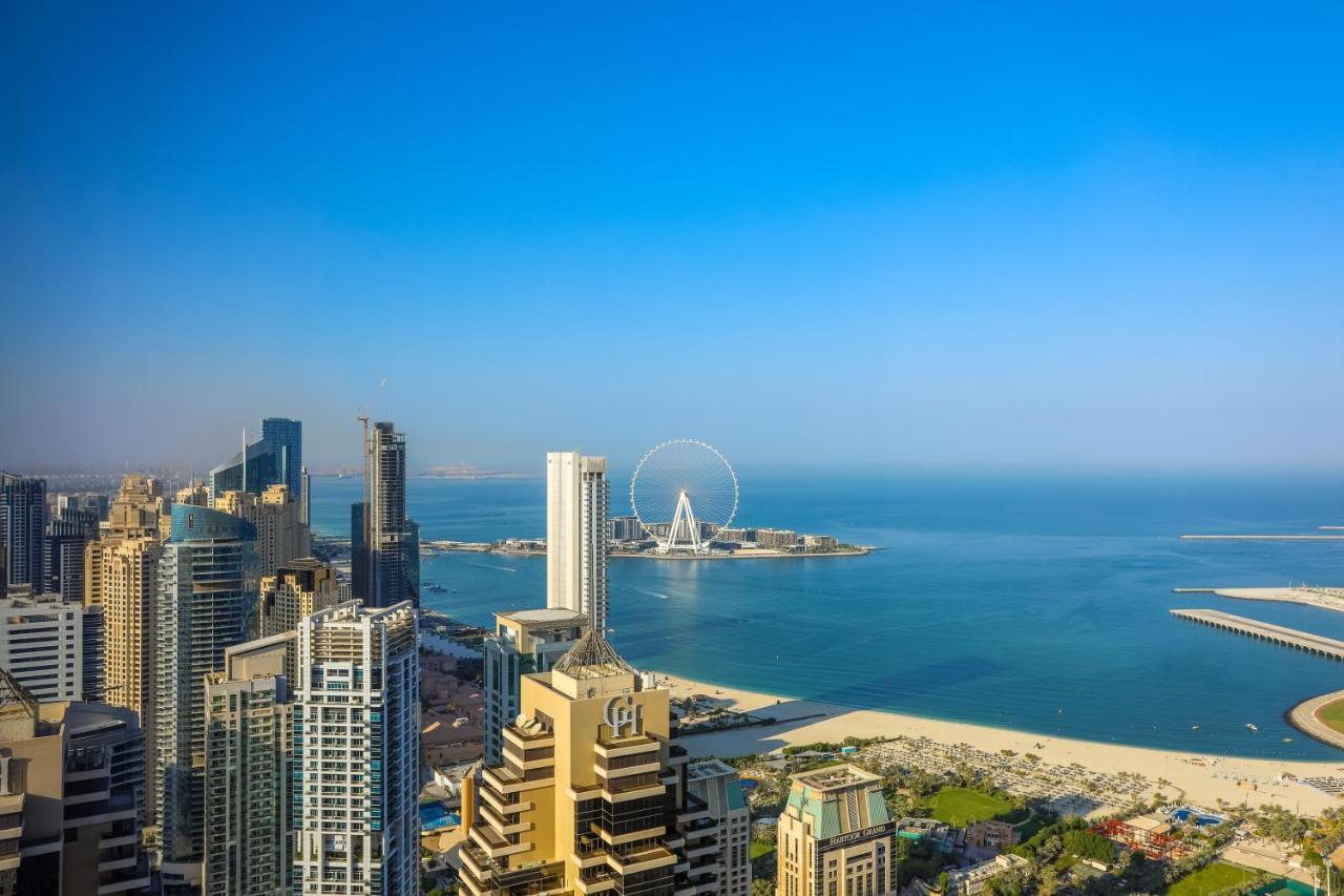 Penthouse in Dubai Marina , Cayan tower , sea view Apartment Bagian luar foto