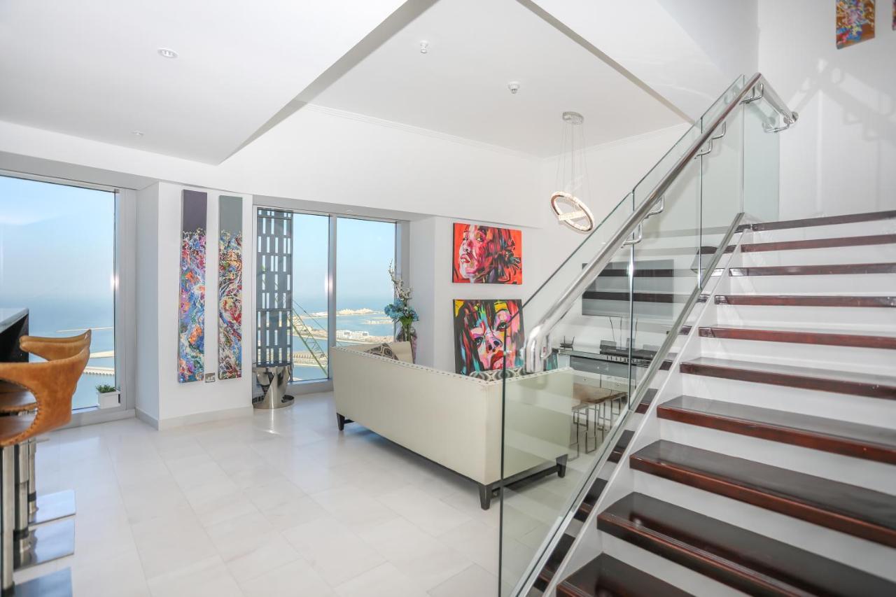 Penthouse in Dubai Marina , Cayan tower , sea view Apartment Bagian luar foto