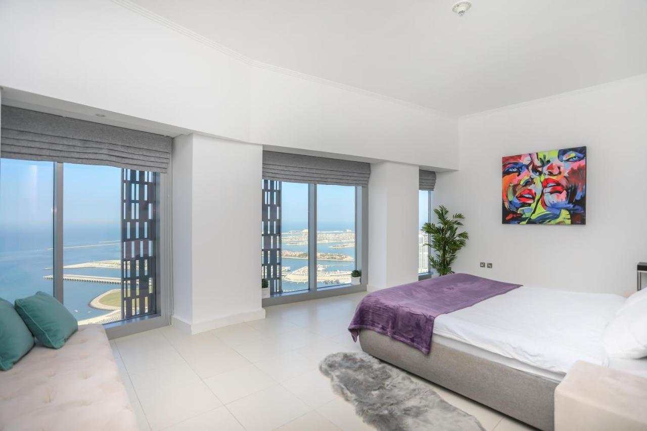 Penthouse in Dubai Marina , Cayan tower , sea view Apartment Bagian luar foto