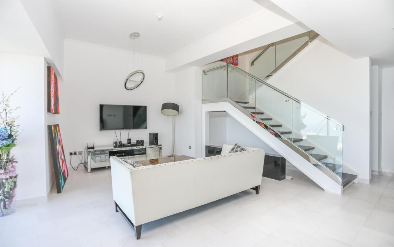 Penthouse in Dubai Marina , Cayan tower , sea view Apartment Bagian luar foto