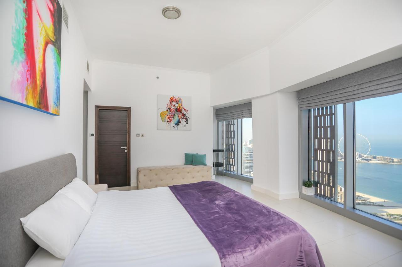 Penthouse in Dubai Marina , Cayan tower , sea view Apartment Bagian luar foto
