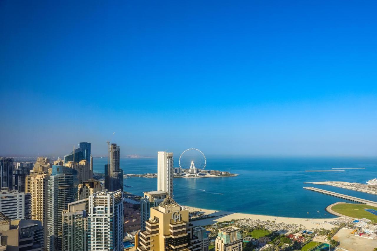 Penthouse in Dubai Marina , Cayan tower , sea view Apartment Bagian luar foto